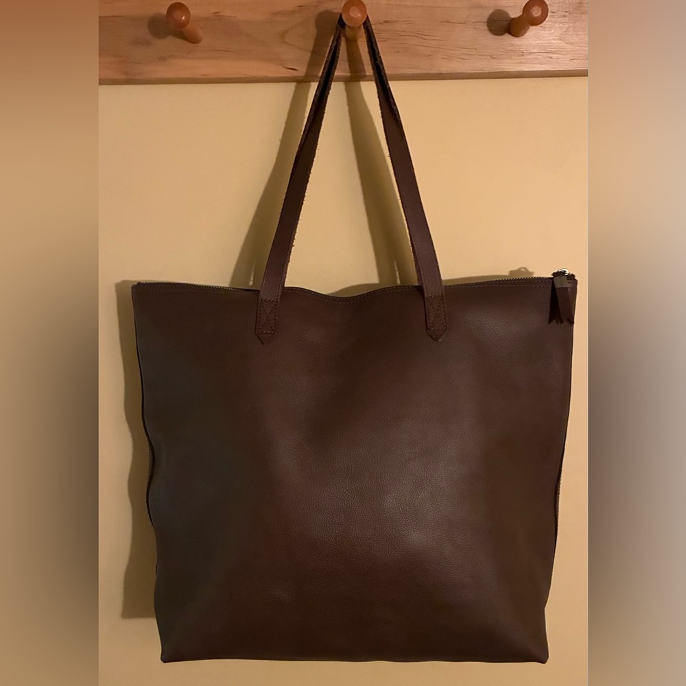 Madewell The Transport Satchel with Pockets in Castle  Rock - Picture 10 of 12